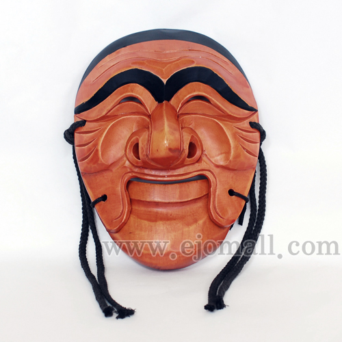 목공예 하회탈(대)-양반탈