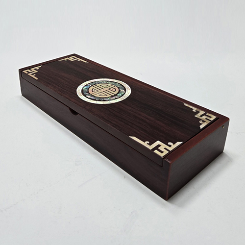 B-자동 글씨필기함(갈색)